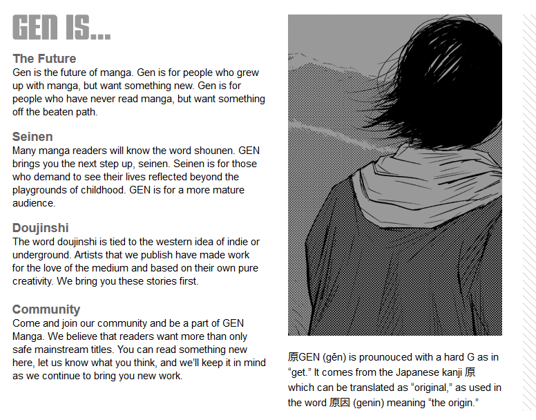 The Status Of Gen Manga - TheOASG The Status Of Gen Manga - TheOASG