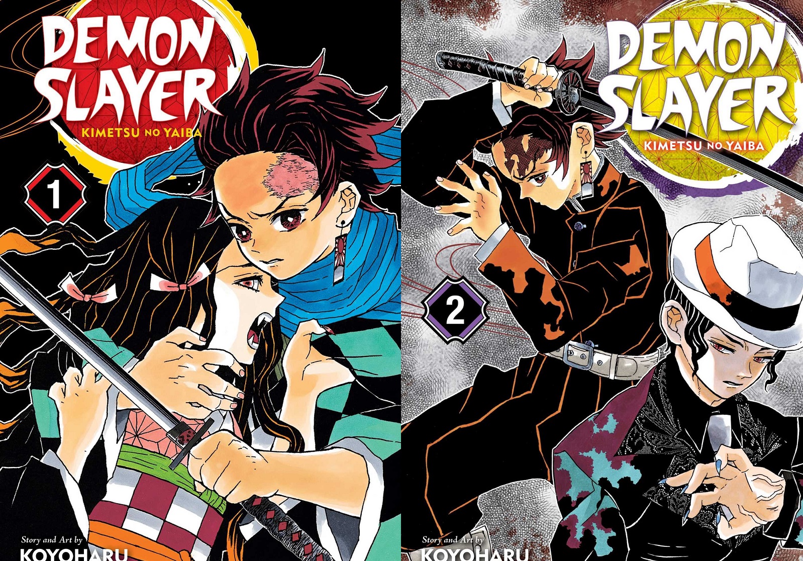 Download free Demon Slayer Kimetsu No Yaiba Volumes 1 And 2 Review Wallpa.....