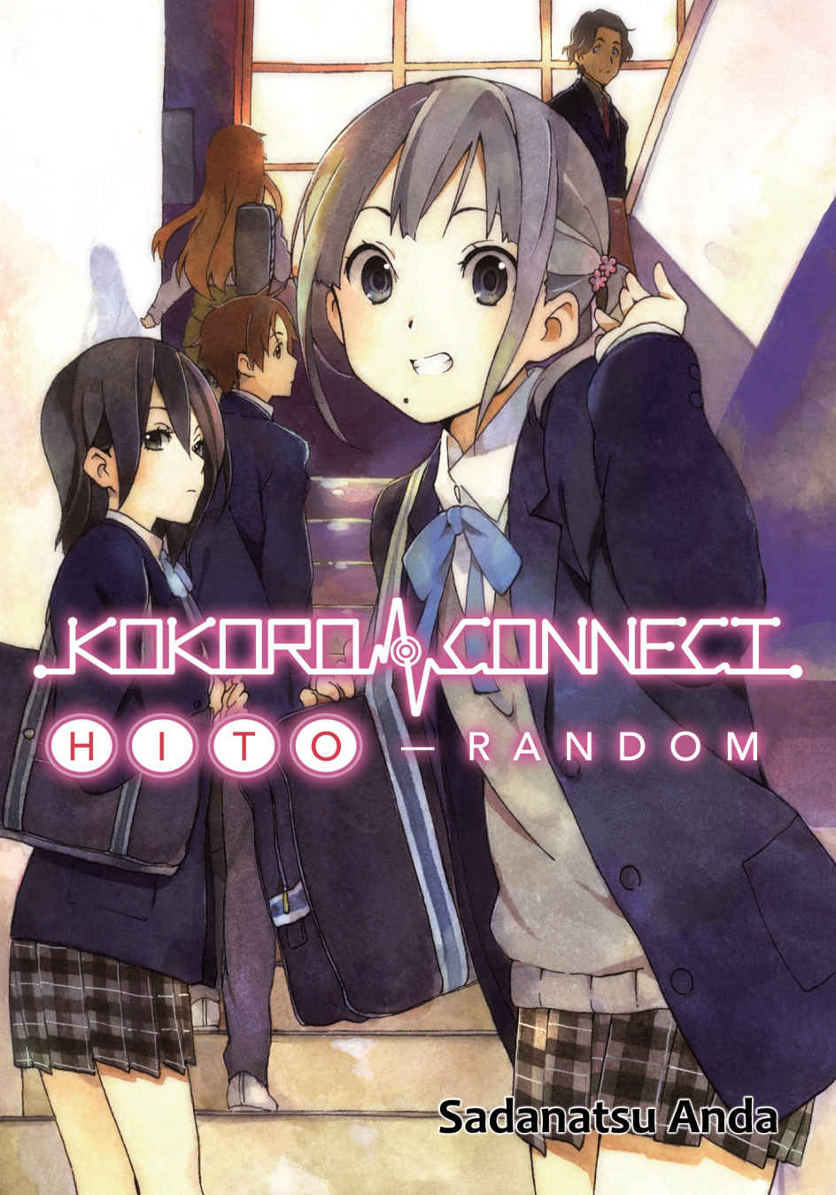 Kokoro Connect Volume 1: Hito Random light novel cover. 