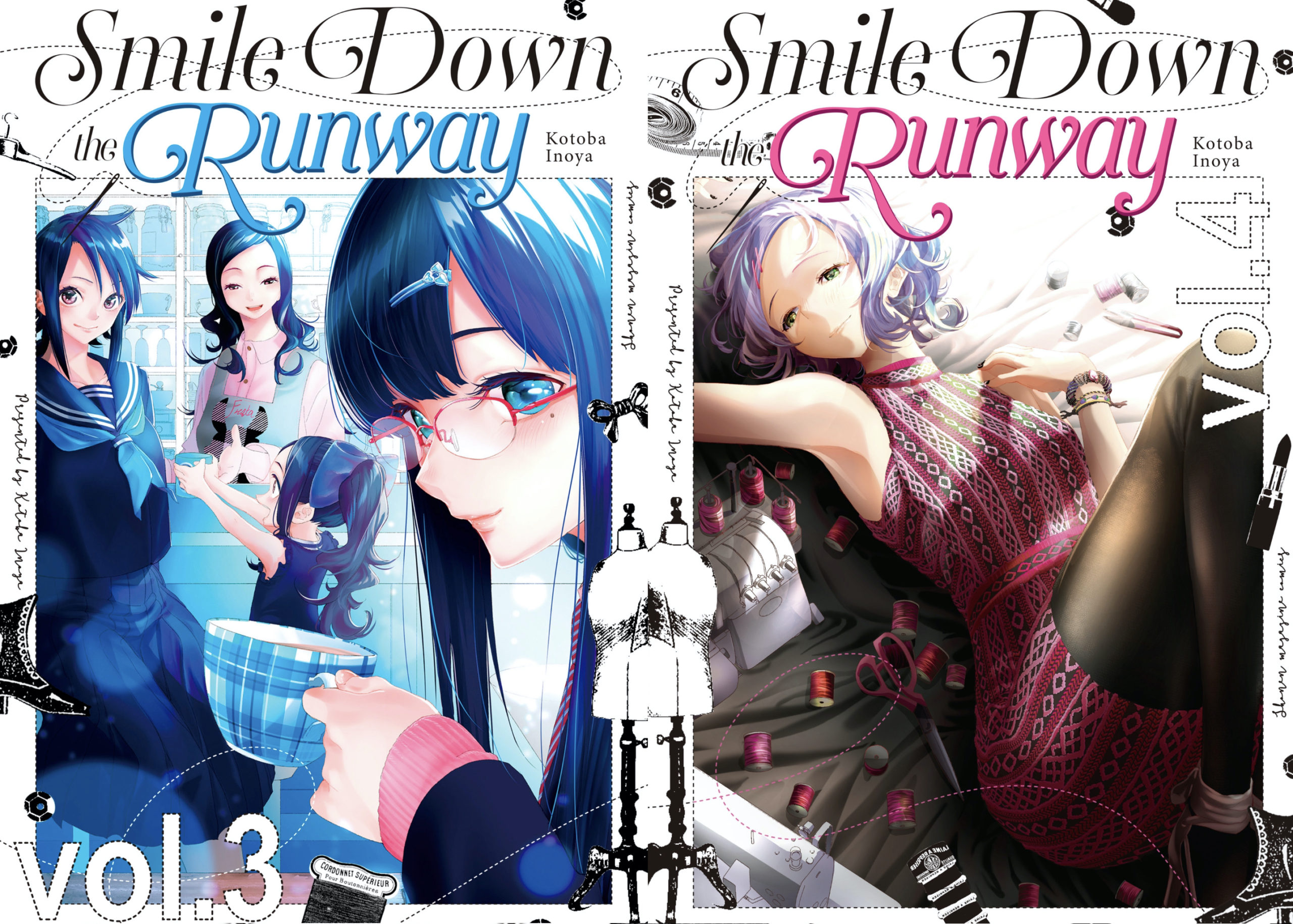 Smile Down the Runway Volumes 3 and 4 Manga Review - TheOASG